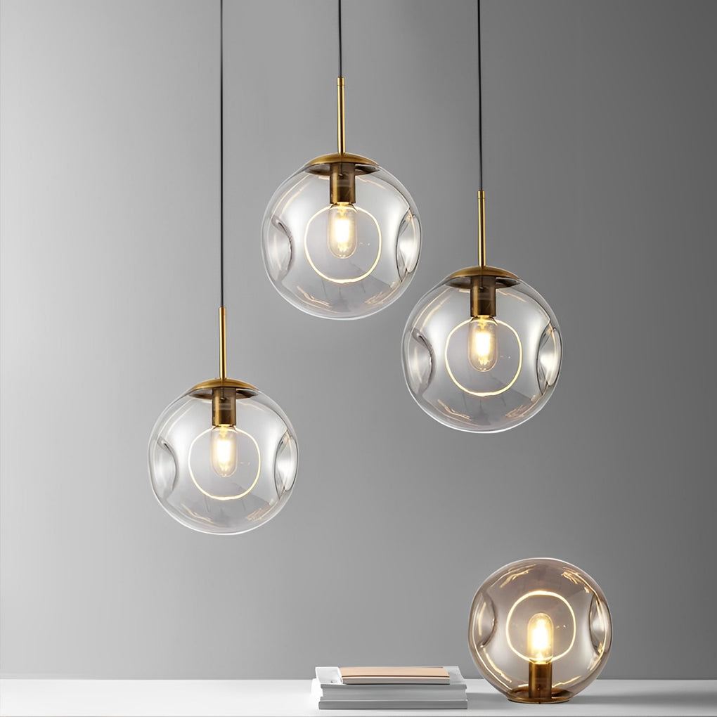 Glass Globe Pendant Light – Modern Nordic Ceiling Fixture