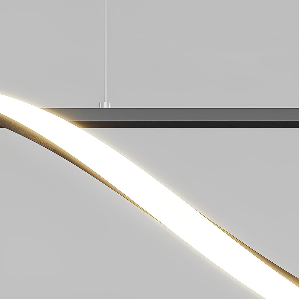 Modern Glass Ball Chandelier with Three-Step Dimming | LED Pendant
