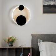 Modern LED Wall Sconce with Three-Step Dimming | Round & Oval