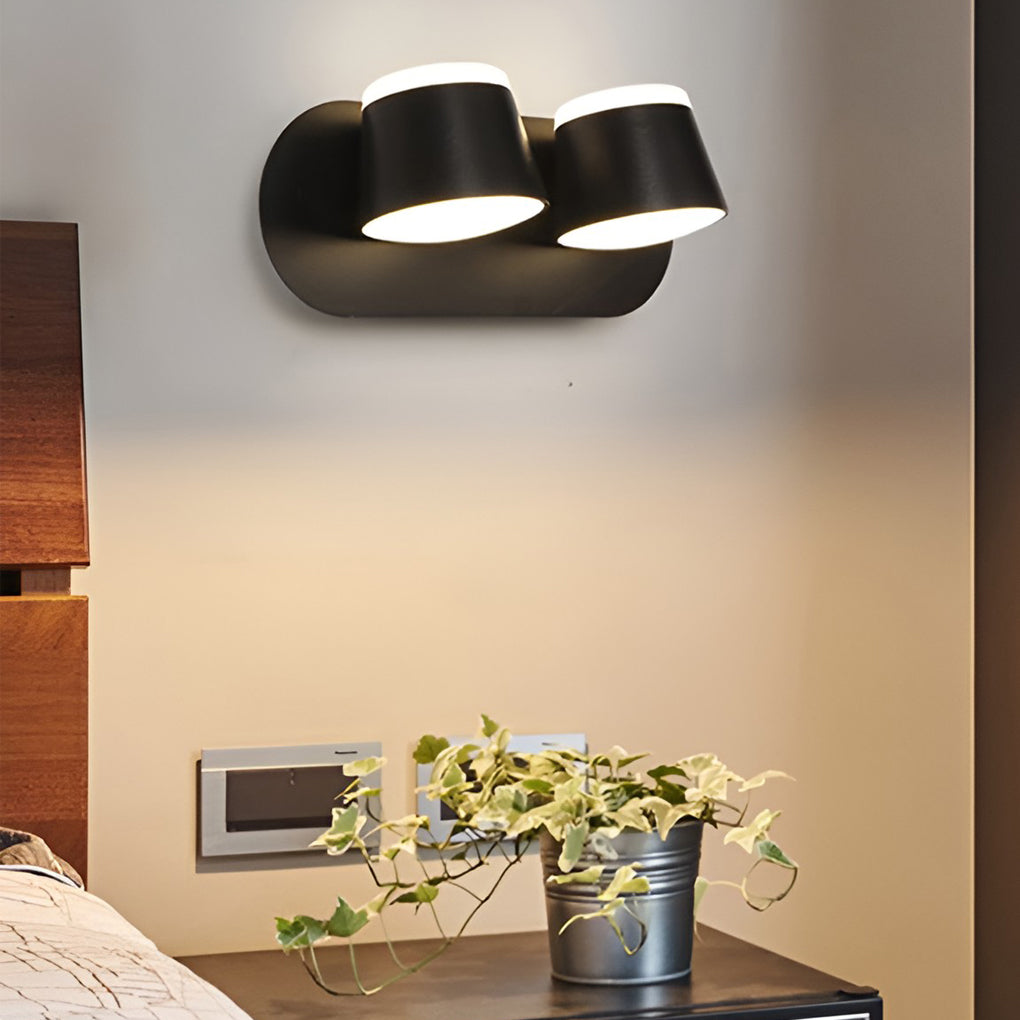 Adjustable LED Up Down Wall Sconce Modern Aluminum Lighting