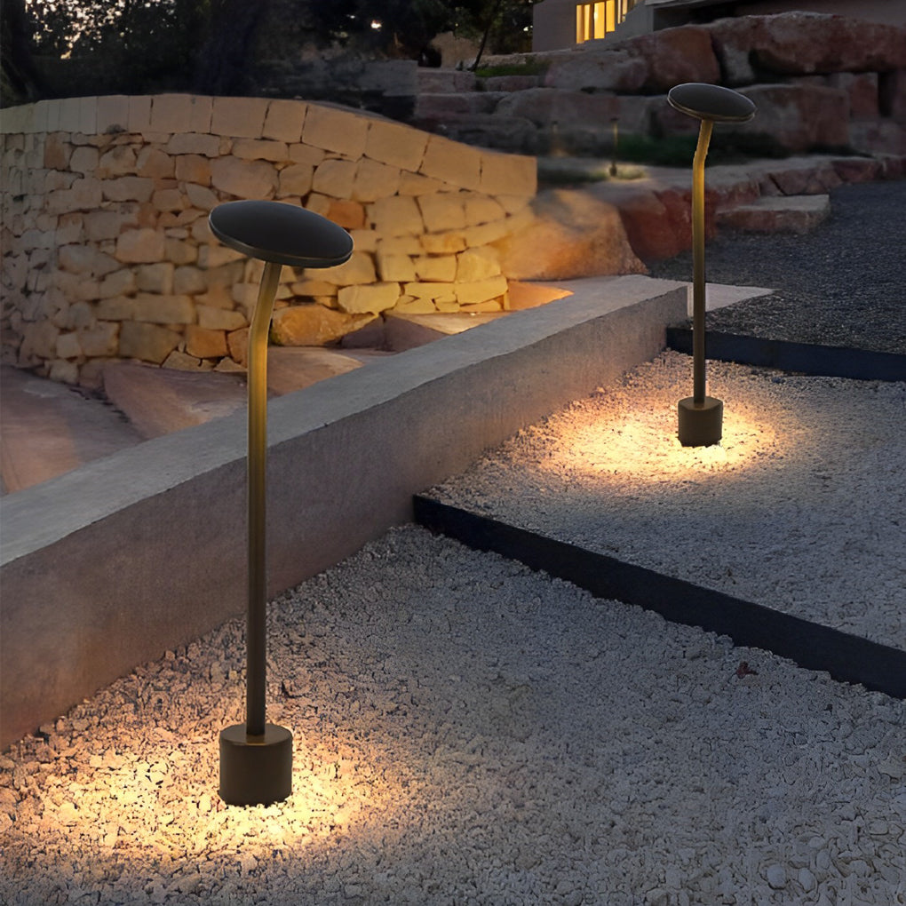 Mushroom LED Pathway Light | Aluminum Outdoor Lawn Lamp