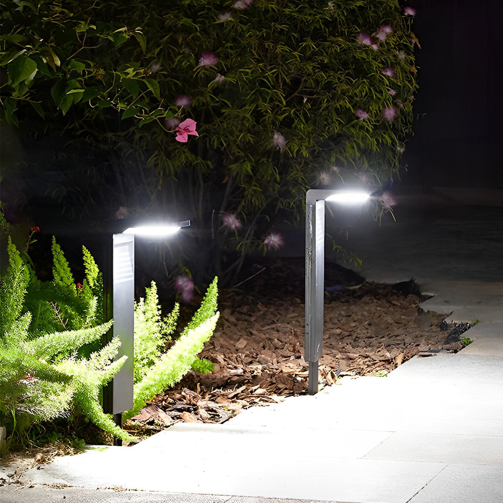 Solar LED Outdoor Lawn Light with Auto On/Off Smart Sensor