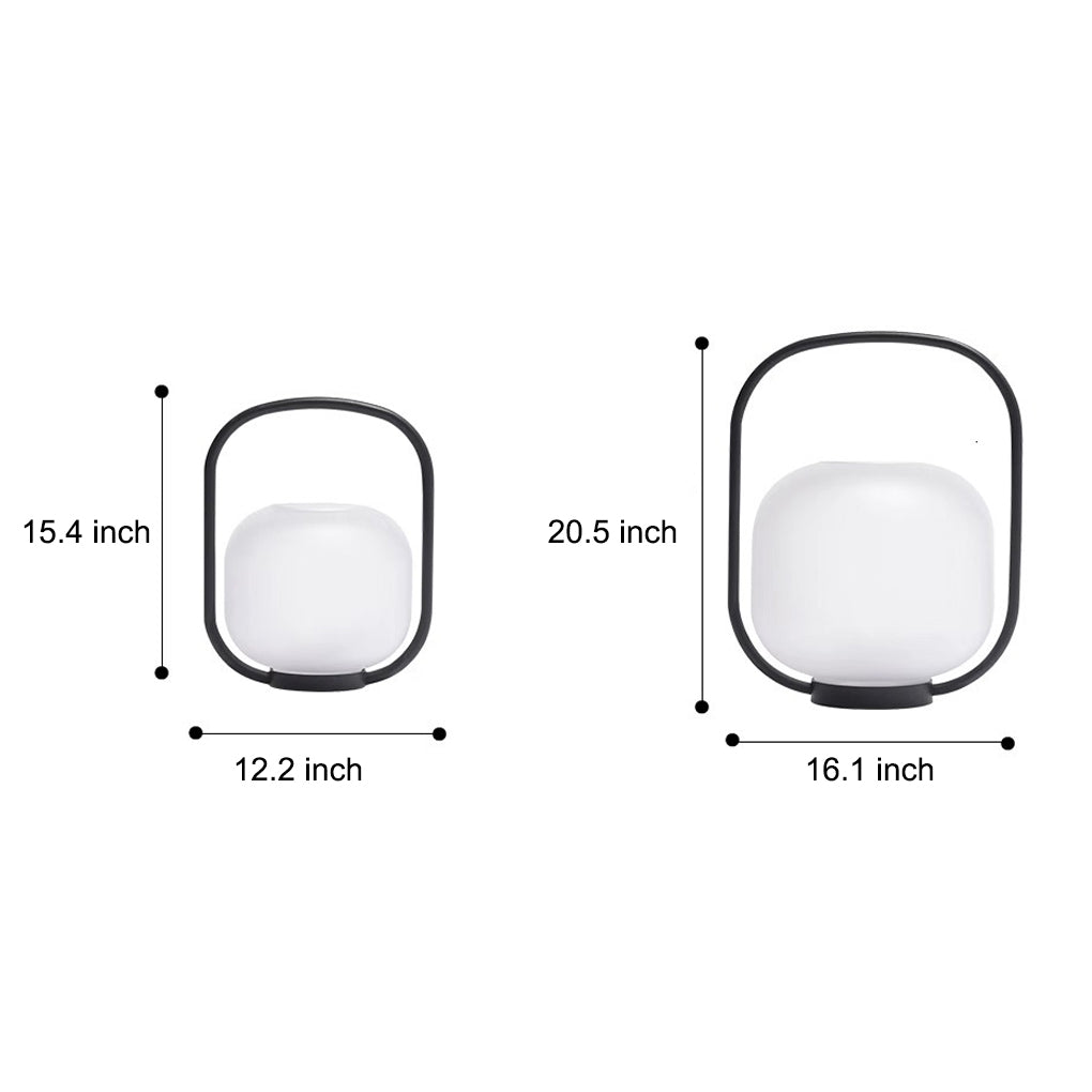 Rechargeable LED Outdoor Floor Lamp with Solar Option