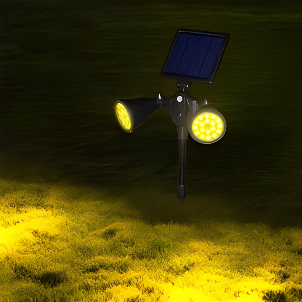 Solar Motion Sensor LED Lawn Light with Adjustable Modes