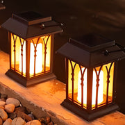 Solar LED Outdoor Lantern with Intelligent Light Sensor