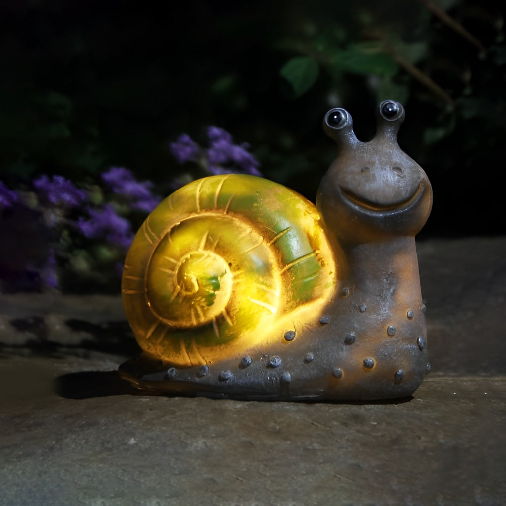Solar Animal Garden Lights | Modern Resin Outdoor LED Decor