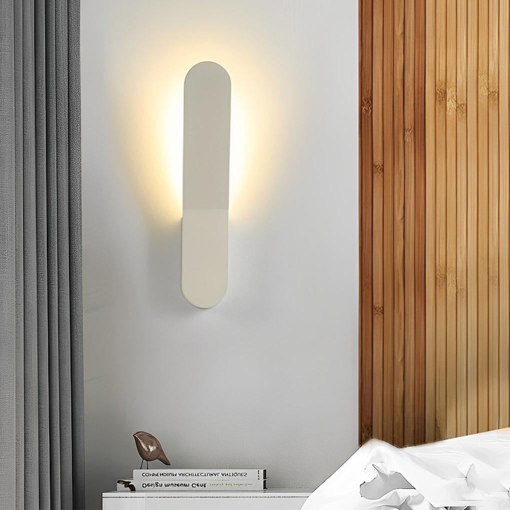 Modern LED Aluminum Wall Sconce - Warm White Light