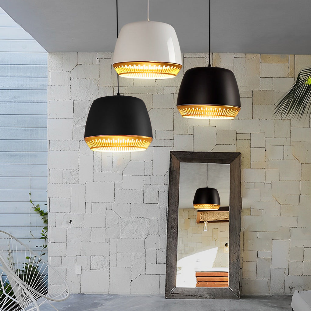 Modern Metal Round Ball Pendant Light for Kitchen Island