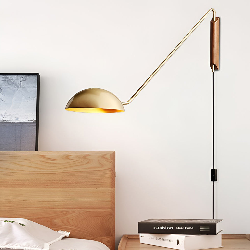 Adjustable Swing Arm Wall Sconce Modern Nordic E27 Iron Fixture