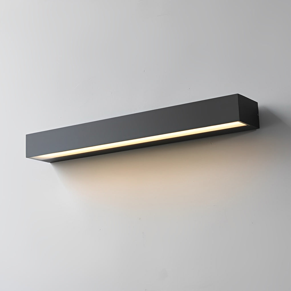 Modern Linear Outdoor Wall Light - Aluminum IP65 Waterproof LED