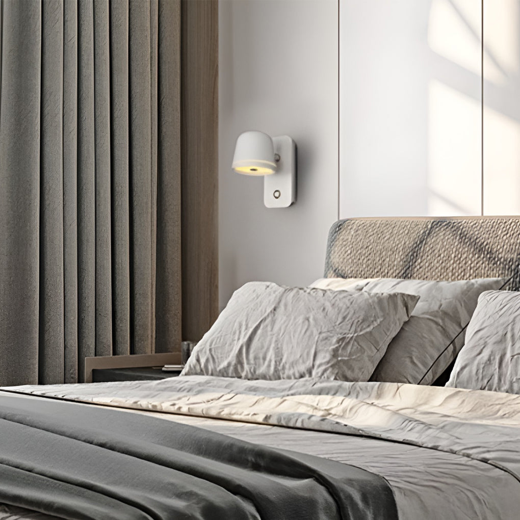 Adjustable Dimmable LED Wall Sconce - Modern Rotating Light