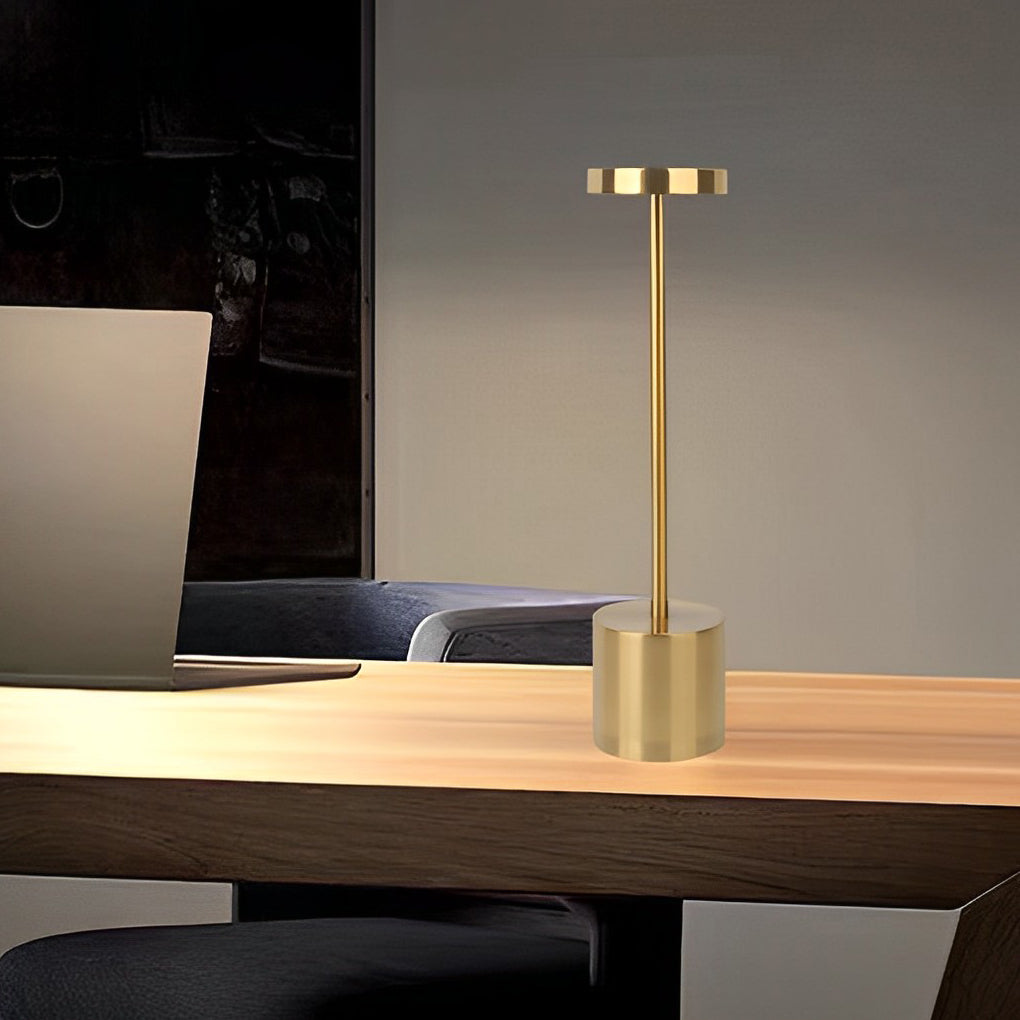 Rechargeable Cordless Modern Table Lamp with Touch Dimmer