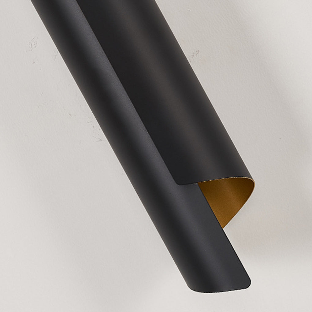 Modern Curved Metal Wall Sconce - LED Iron Arc Light