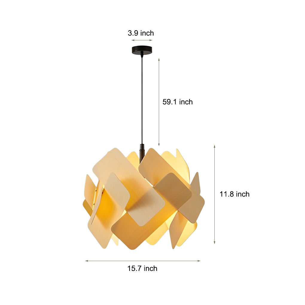 Modern Acrylic Pendant Light with Adjustable Design