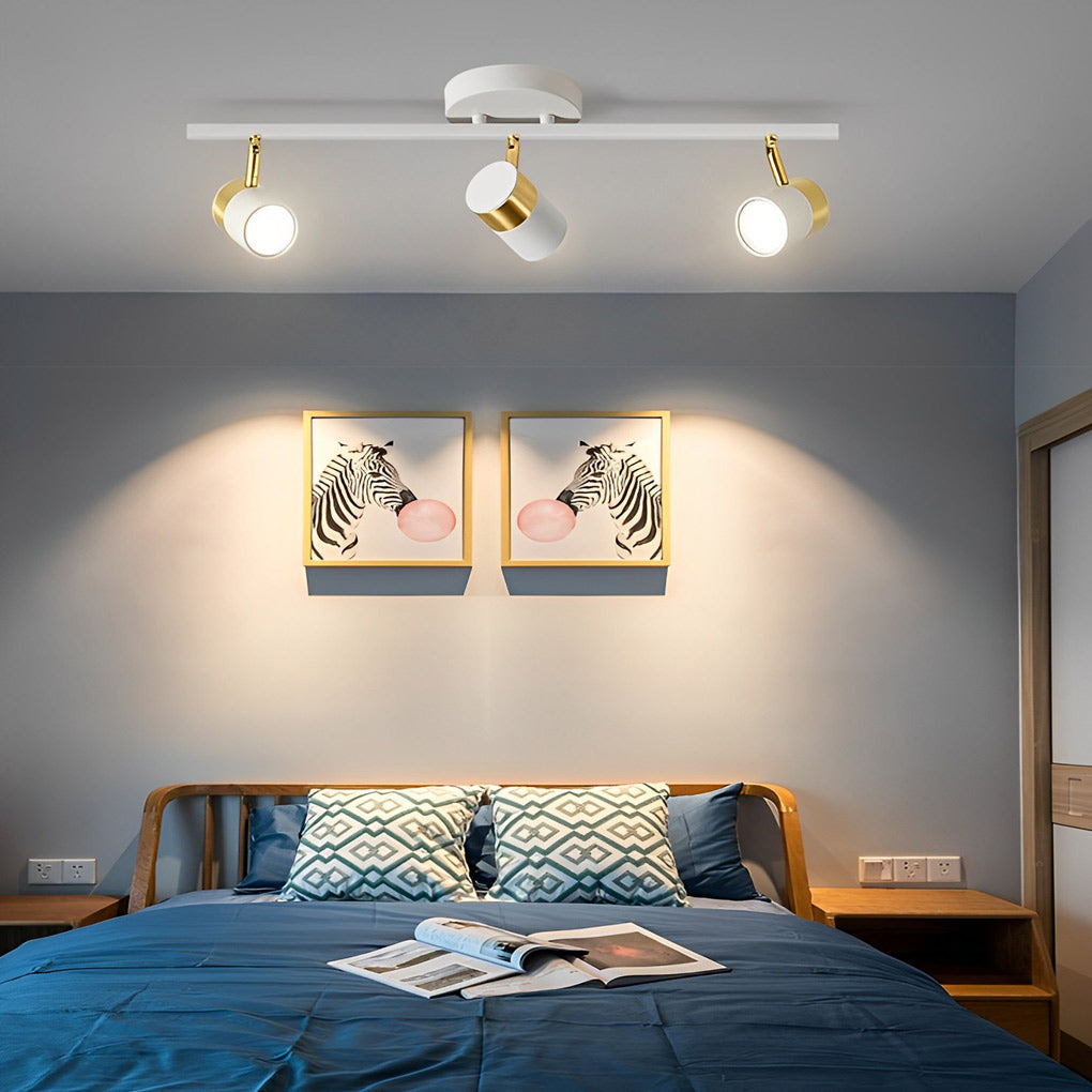 Adjustable Track Spotlight - 3/4/5 Lights GU10 LED Surface Mount