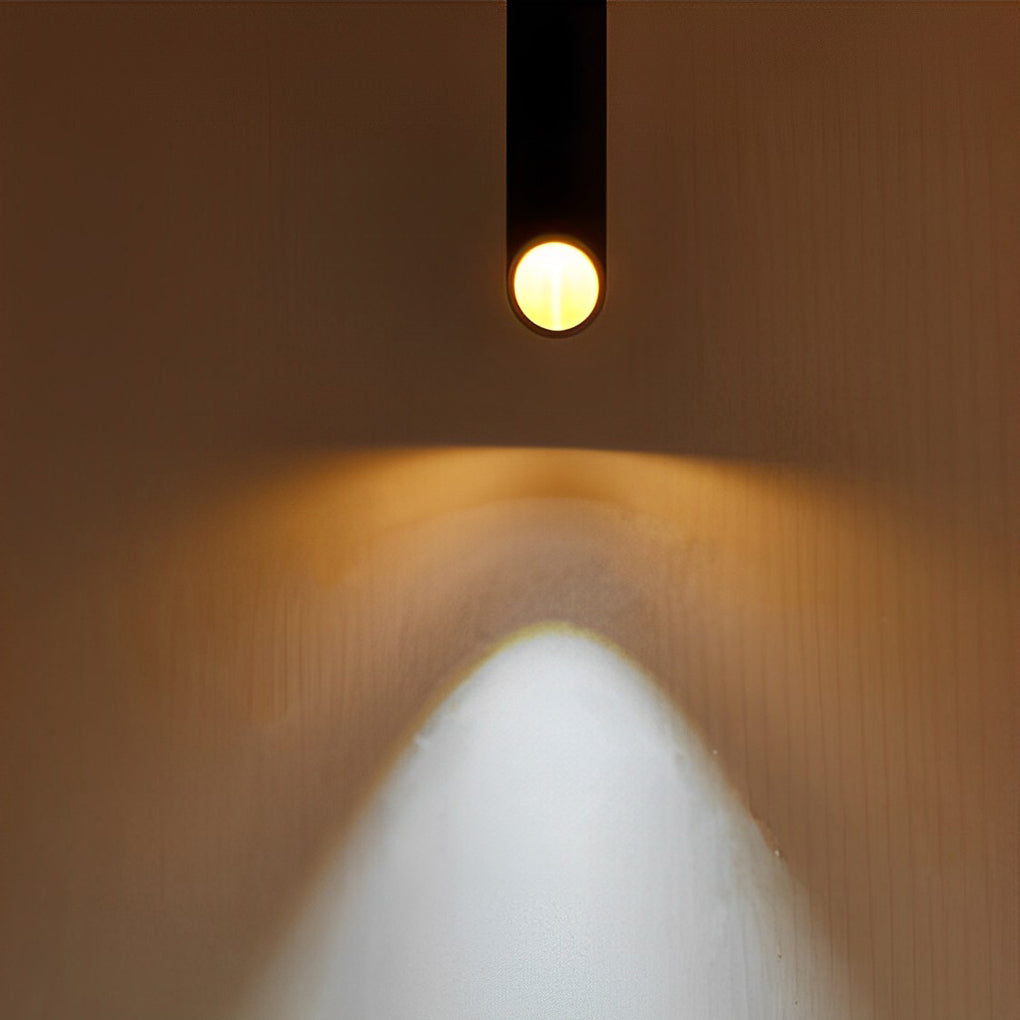 Modern Cylindrical LED Pendant Light – Aluminum Minimalist Hanging