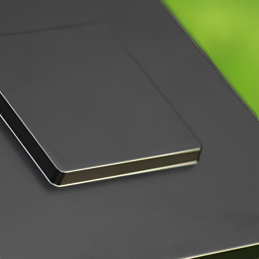 Square Black Solar Pathway Lights with Ribbed Glass & Aluminum