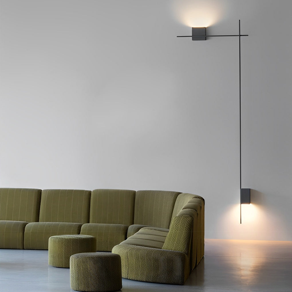 Modern Linear LED Wall Sconce with Three-Step Dimming