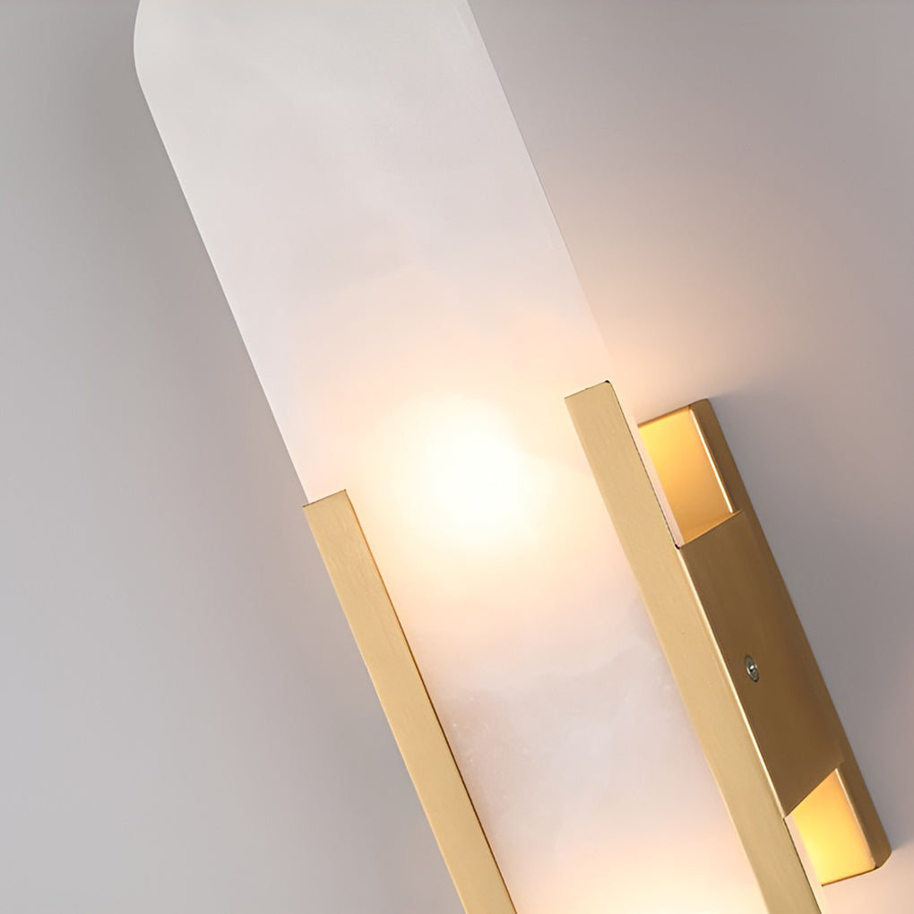 Modern Electroplated Metal Up and Down Wall Sconce G4 LED Light