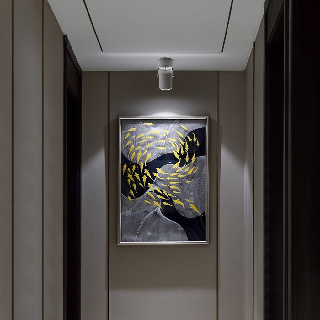 Adjustable Aluminum COB Spotlight Modern Ceiling Mounted Downlight