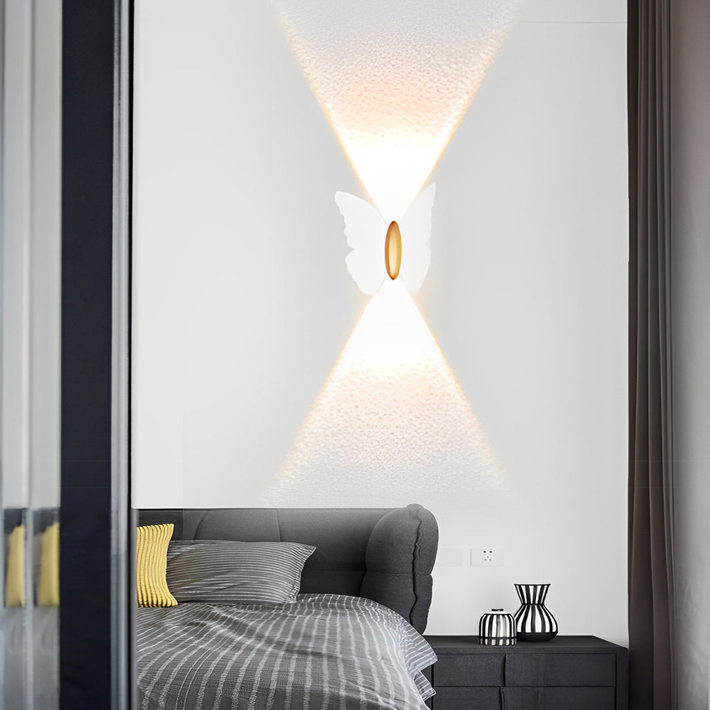 Butterfly Up Down LED Waterproof Outdoor Wall Light