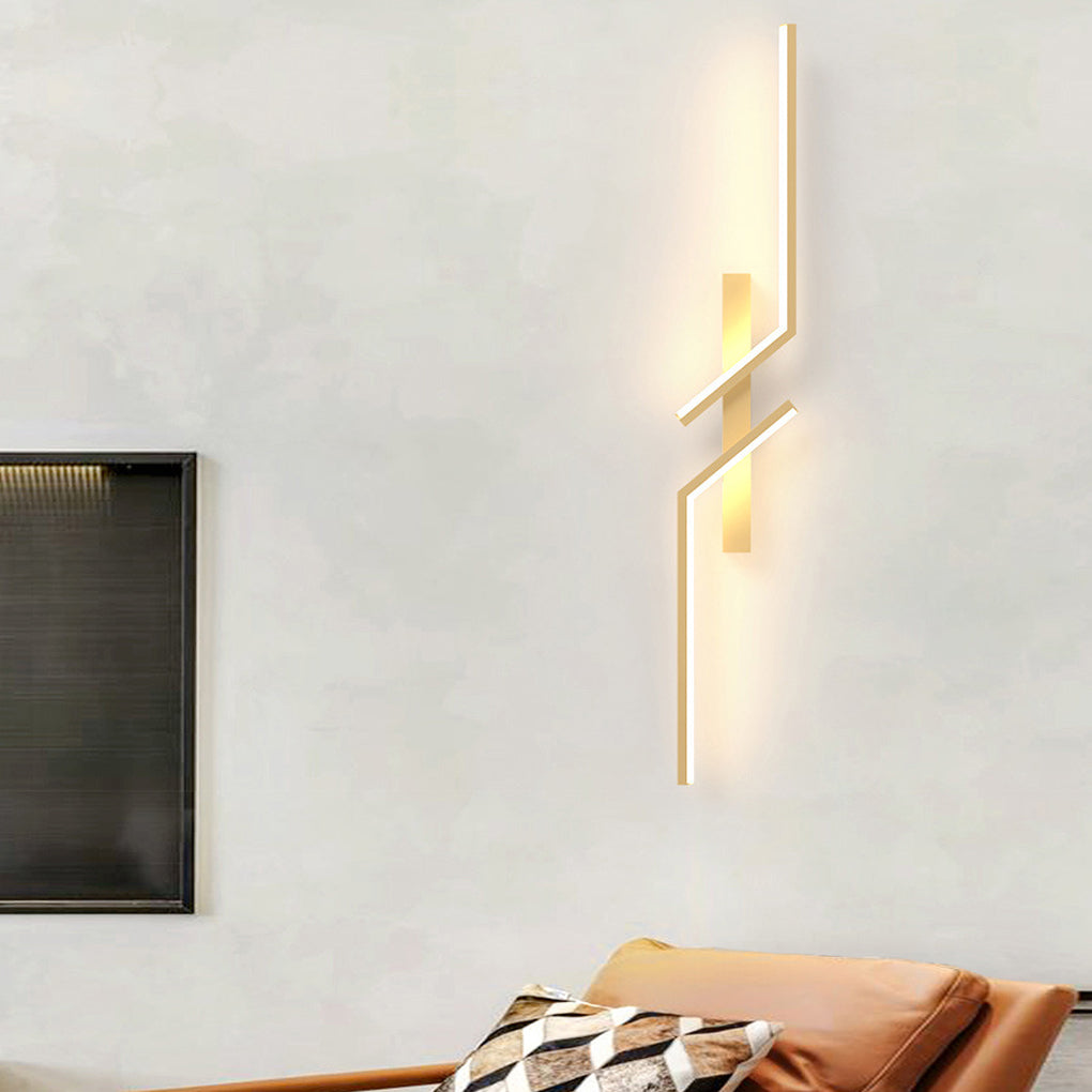 L-Shape LED Wall Lamp - Modern Minimalist Aluminum Sconce