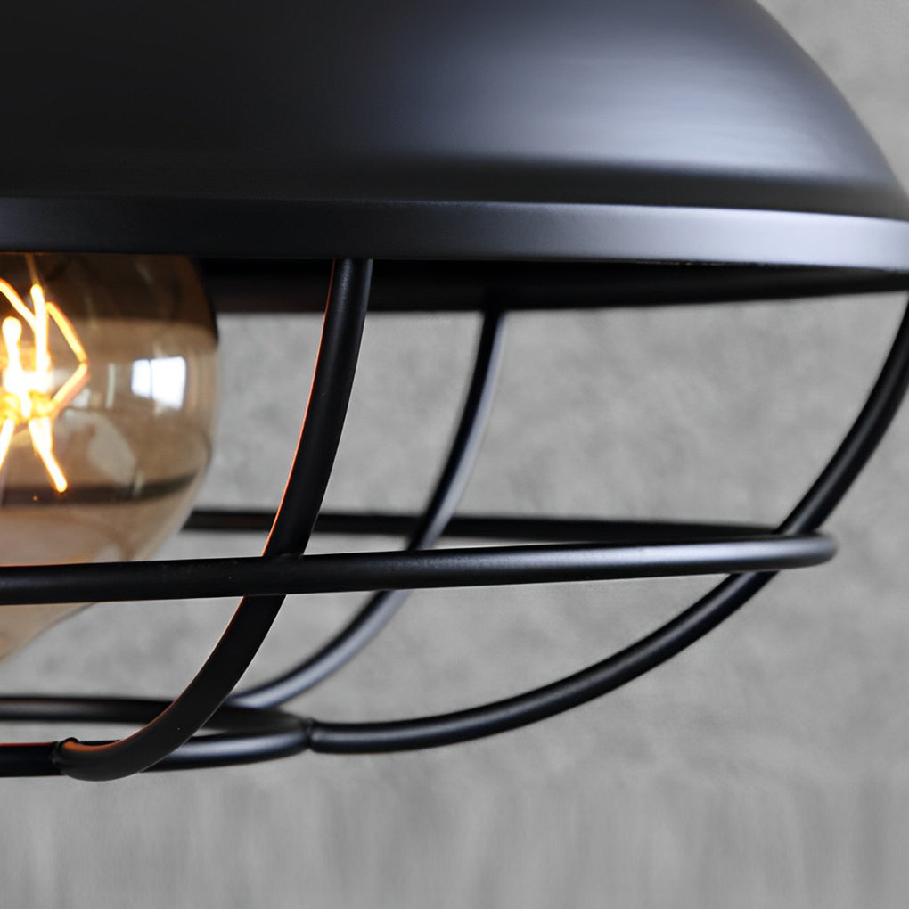 Retro Iron LED Waterproof Outdoor Wall Light - Modern Industrial