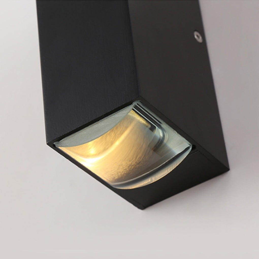 Industrial Waterproof Up Down Wall Light - Aluminum Outdoor Sconce