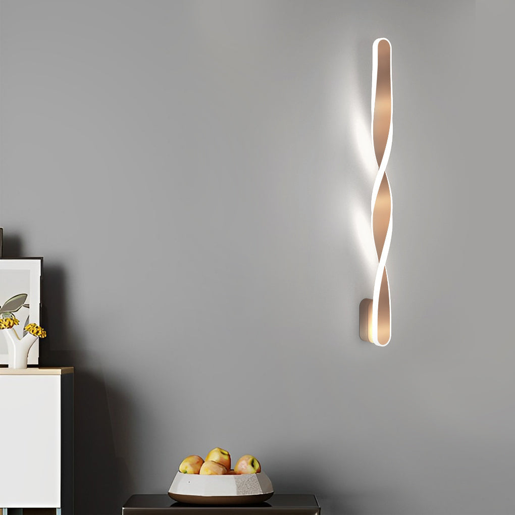Spiral LED Wall Light 29W Modern Minimalist Aluminum Sconce