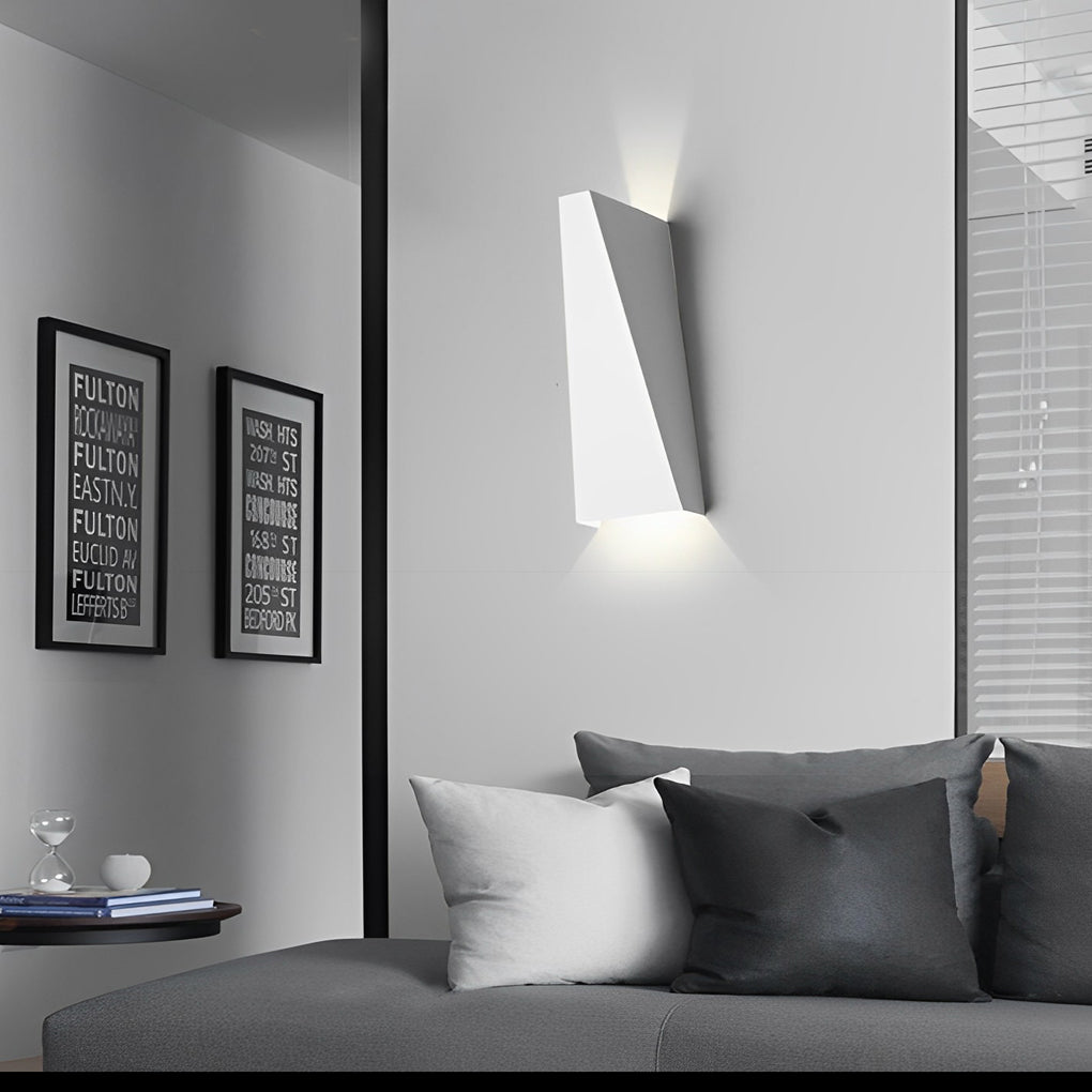 Modern LED Up Down Wall Sconce - Aluminum Waterproof 10W