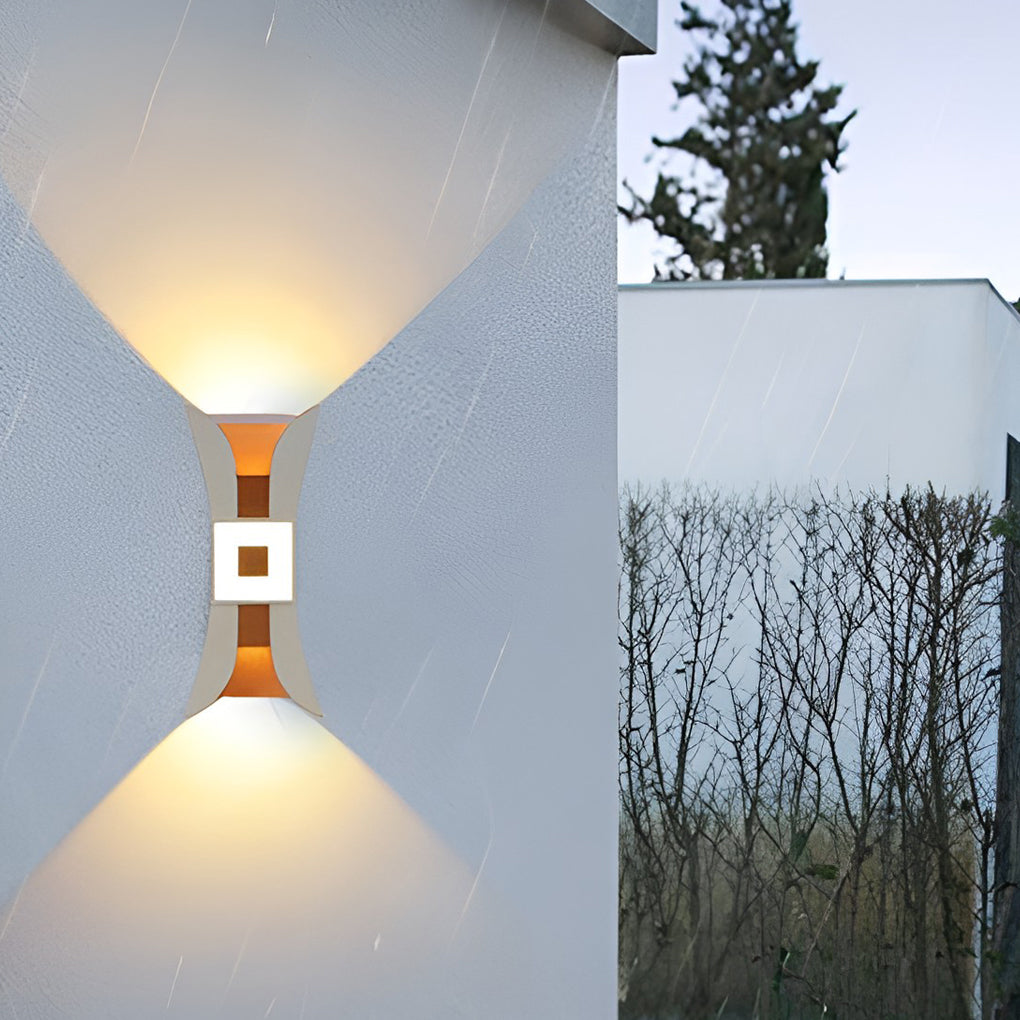 Modern LED Up Down Wall Light Waterproof Outdoor Indoor Sconce