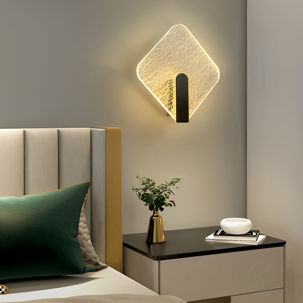Modern LED Wall Lamp with Acrylic Shade - Minimalist Design