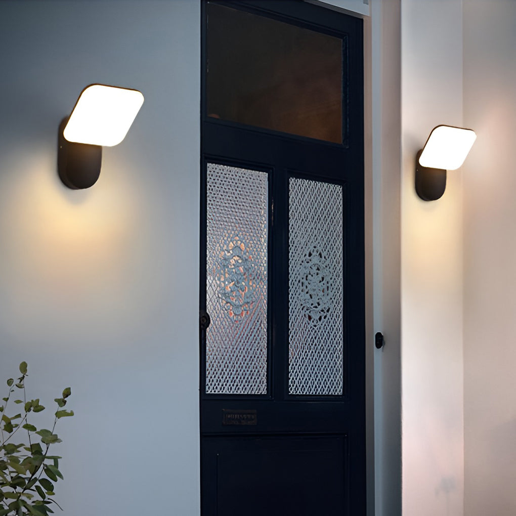 Modern Square LED Outdoor Wall Light 12W Waterproof Sconce