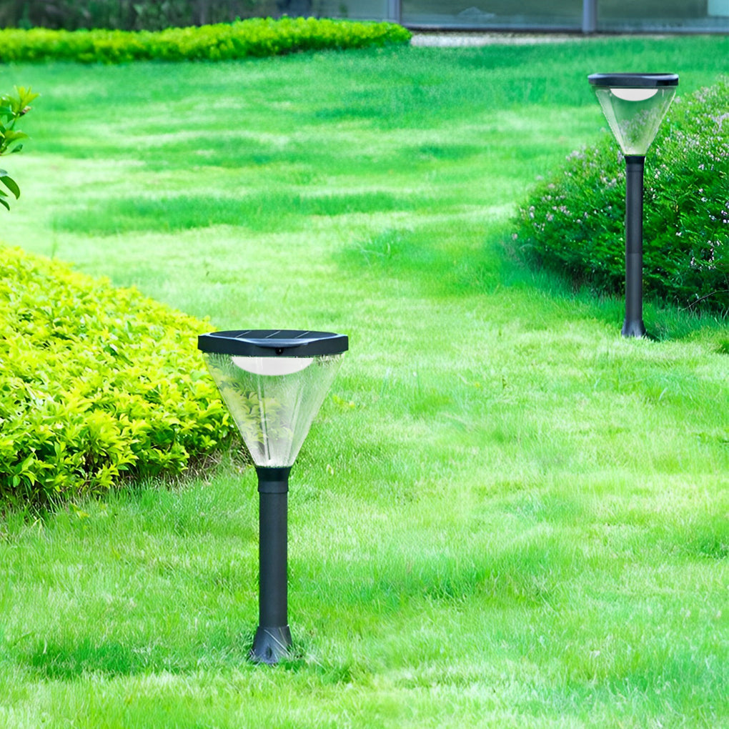 Adjustable Solar LED Lawn Lamp with Intelligent Light Control