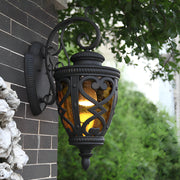 Retro Bubble Glass Outdoor Wall Light – Waterproof Aluminum