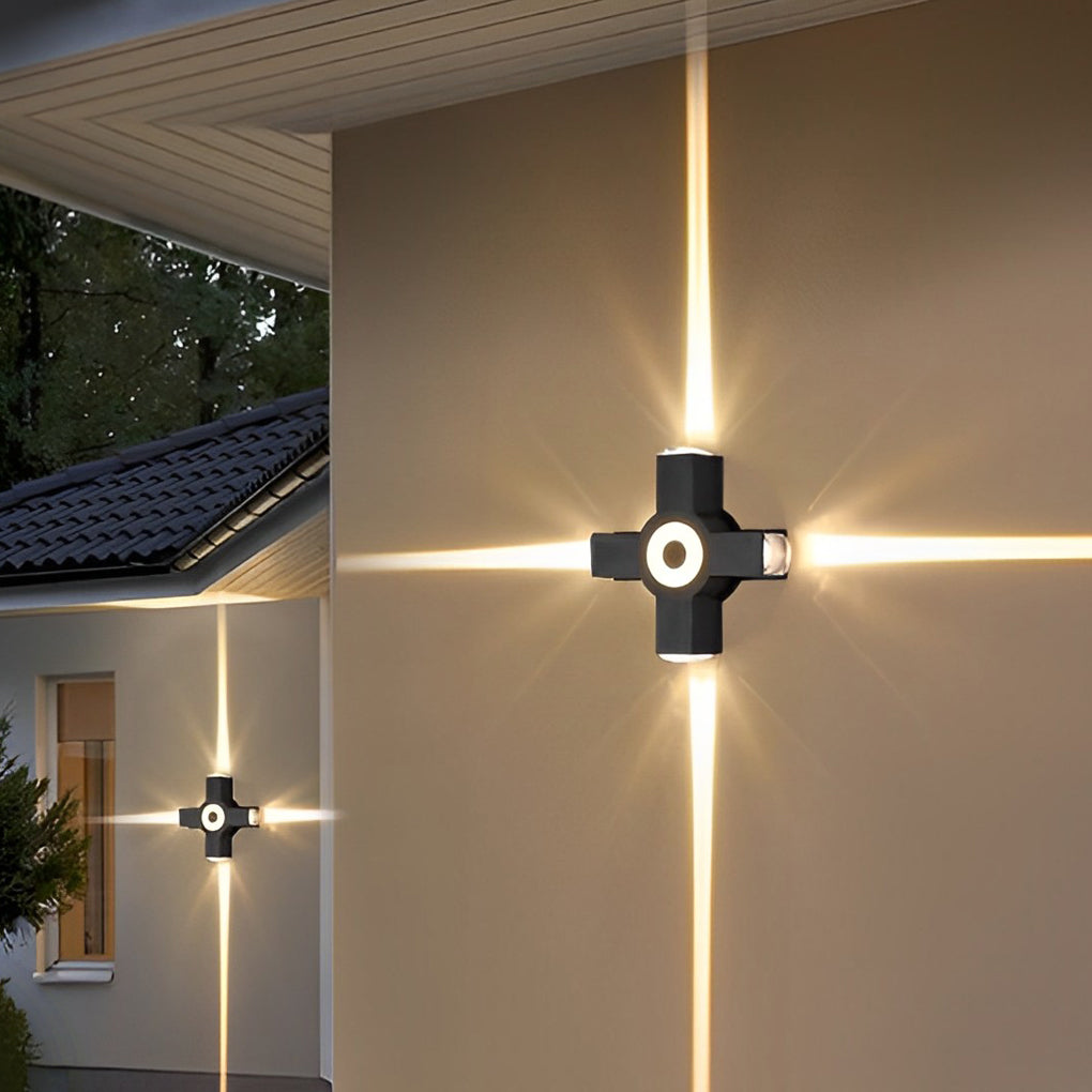Modern LED Outdoor Wall Washer Light Aluminum Waterproof