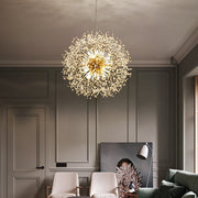 24" Shrub Inspired LED Pendant Light Modern Sputnik Chandelier