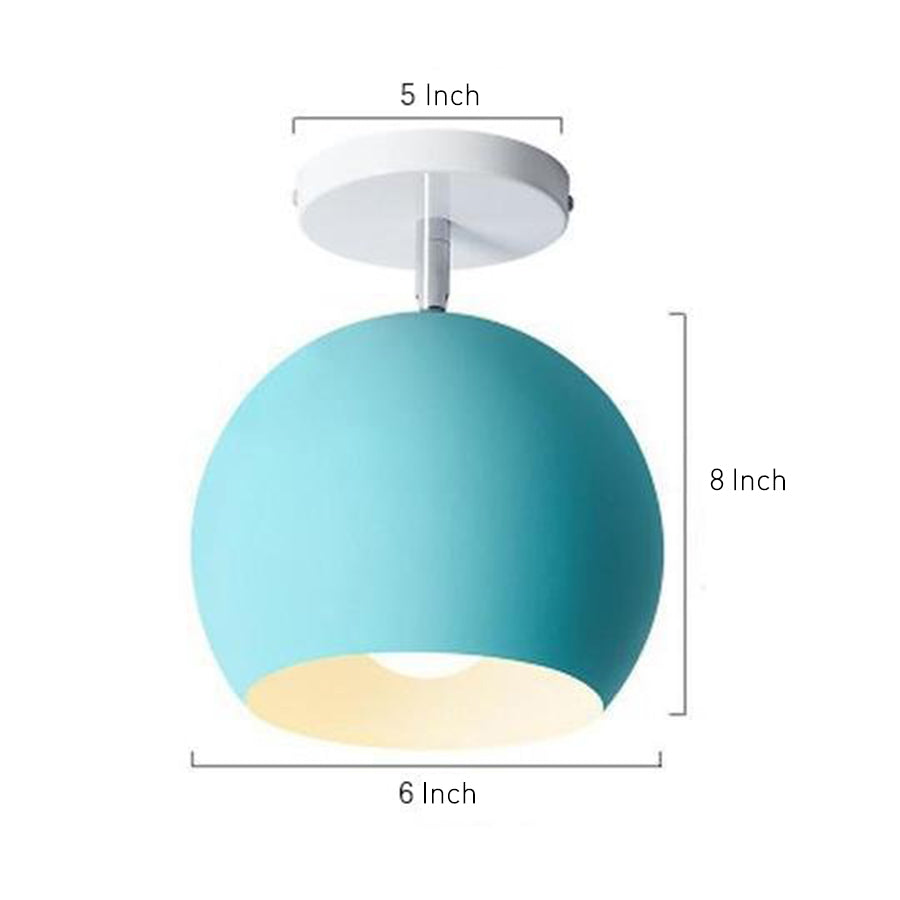 3 Overlapping Ovals Flush Mount Ceiling Light Metal Contemporary