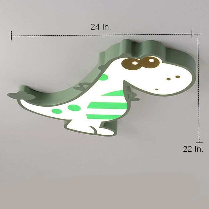 Dinosaur Design LED Dimmable Nordic Flush Mount Ceiling Light