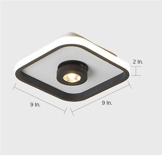 Adjustable Spotlight Modern Flush Mount Ceiling Light - LED Metal
