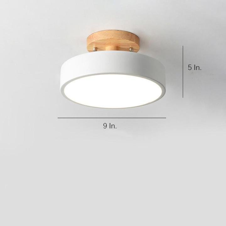 Modern LED Flush Mount Ceiling Light - 3 Step Dimming