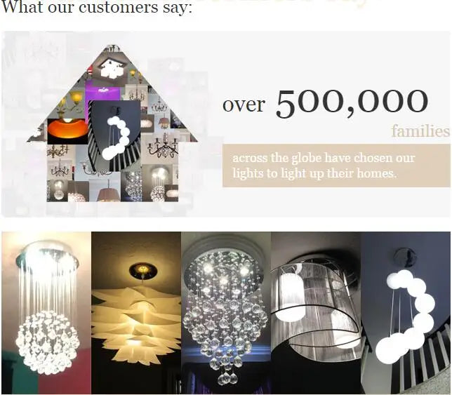 Nordic Clear Glass Pendant Light with Knob Switch