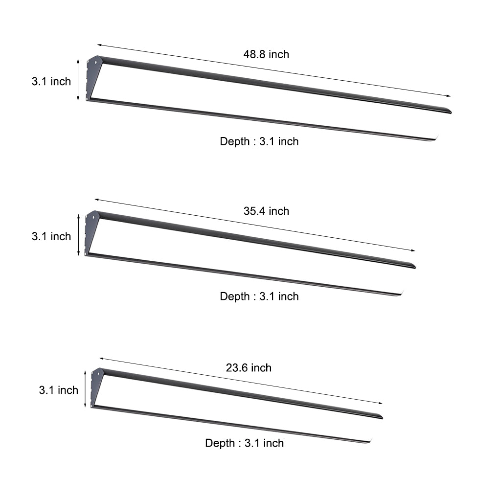Modern Waterproof LED Outdoor Wall Light - Aluminum Fixture