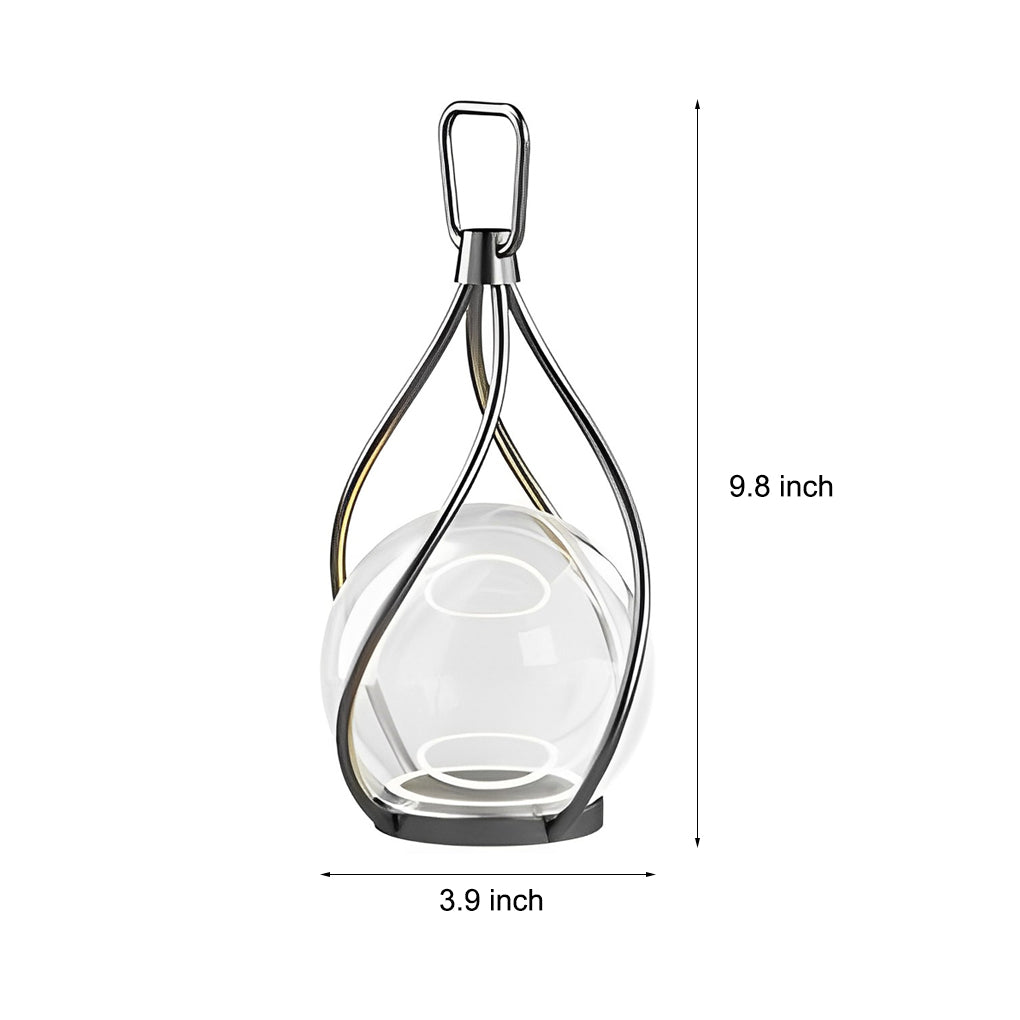 Modern Portable LED Outdoor Lantern with USB Rechargeable Battery