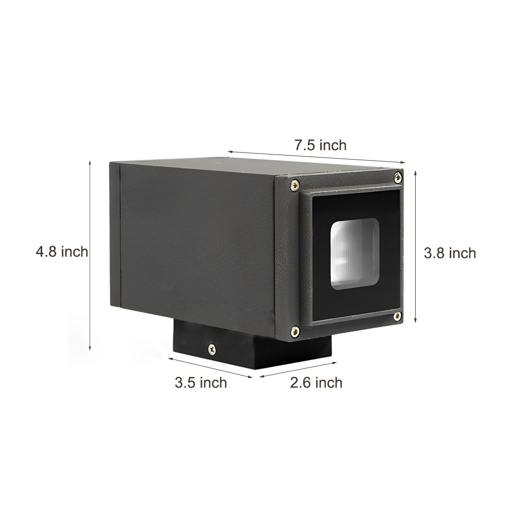 Modern Up Down LED Outdoor Wall Light Waterproof Aluminum