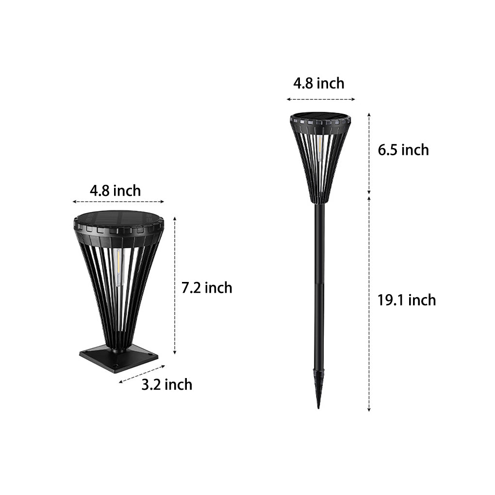 Intelligent LED Solar Pathway Lights - Modern Outdoor Lighting