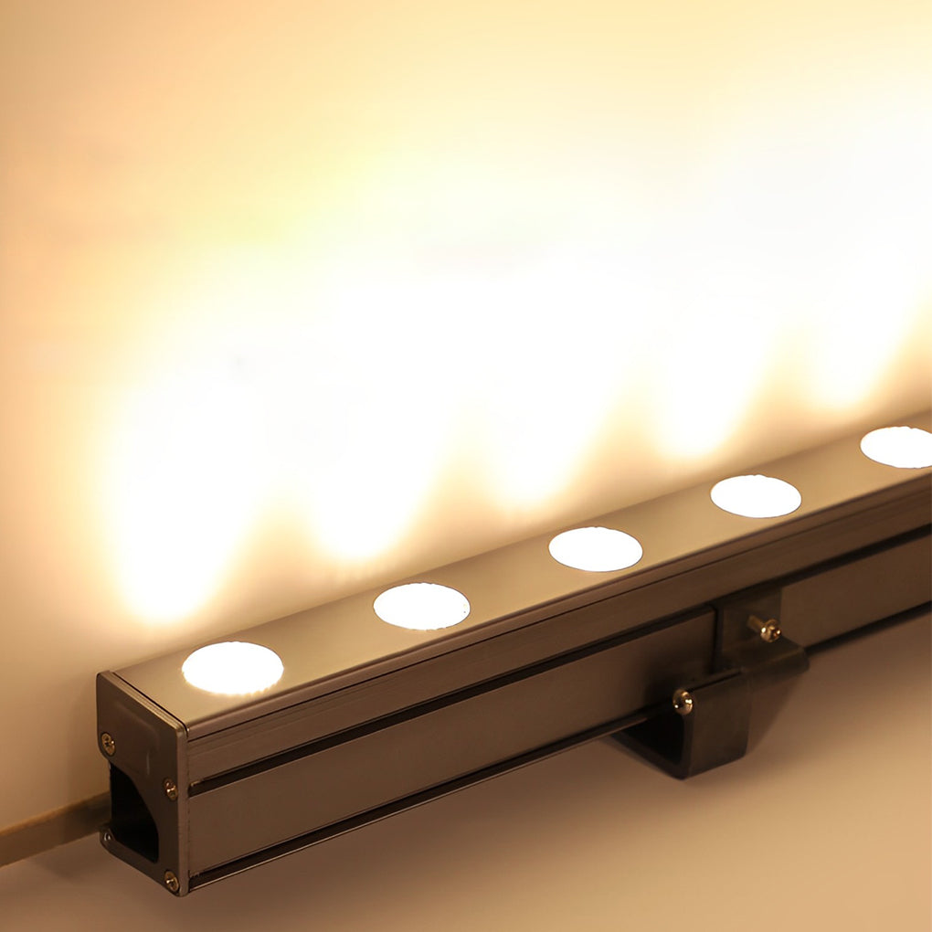 Linear LED Outdoor Wall Washer Light with Rotatable Bracket