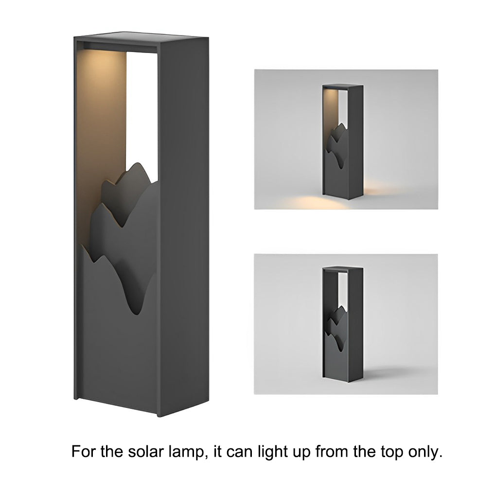 LED Mountain Scenery Path Light – Waterproof Outdoor Landscape