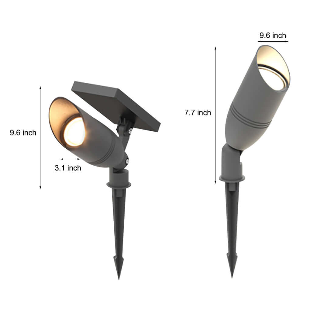 Adjustable Solar LED Spotlight for Outdoor Landscape Garden Lighting