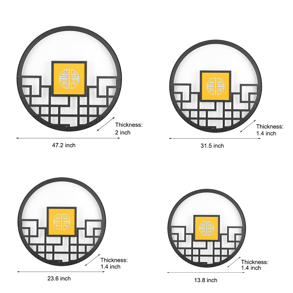 Modern Outdoor LED Wall Lamp with Hollow Pattern Design